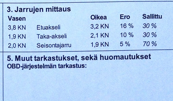 jarrutesti
